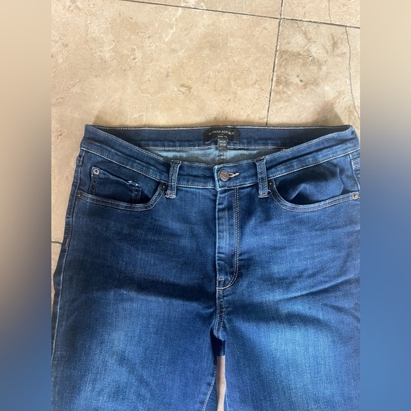 Banana Republic, ladies jeans, size 12 excellent condition skinny fit regular - Picture 7 of 8